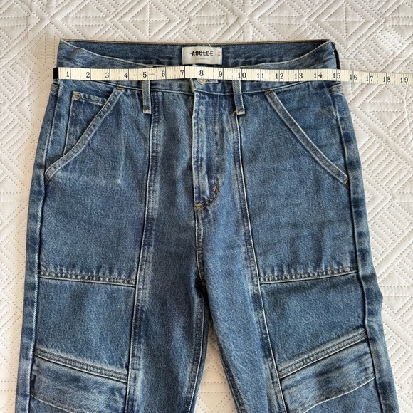 AGOLDE Cooper Cargo Jeans Size 25 In Regulation - Picture 6 of 13
